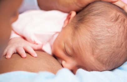Breastfeeding mother & baby