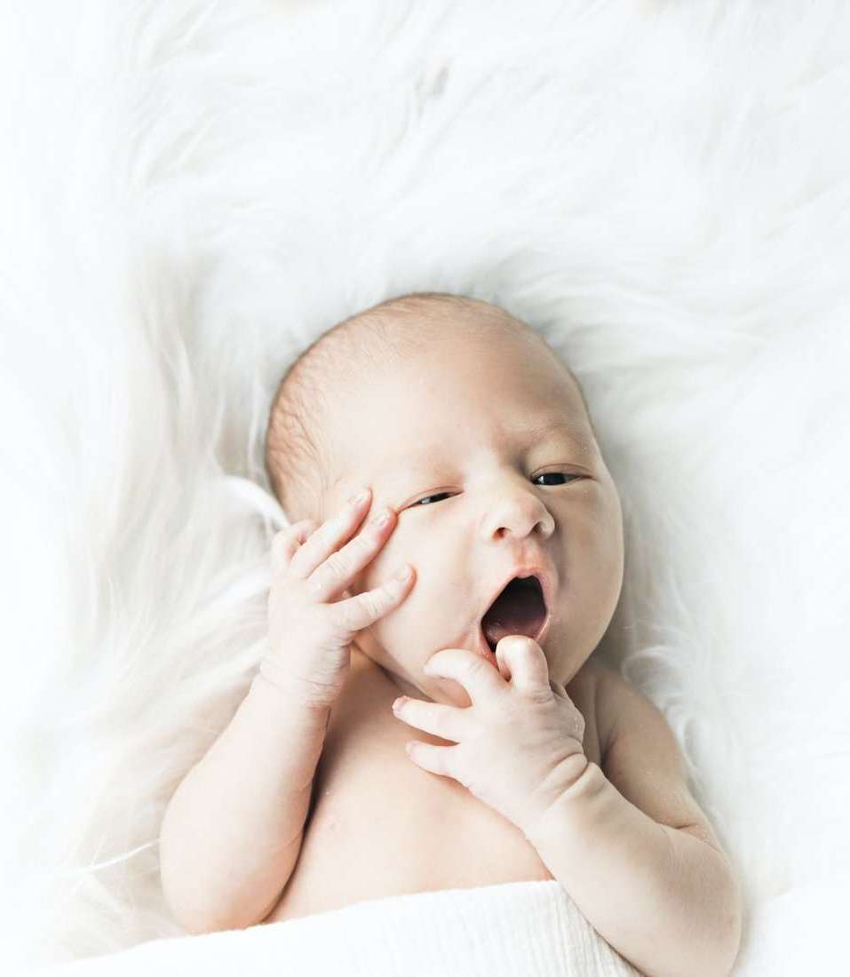 Yawned Baby