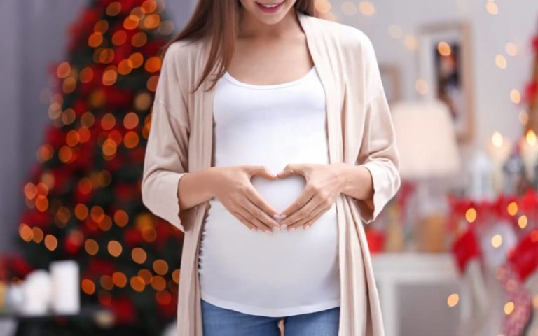 pregnant at christmas